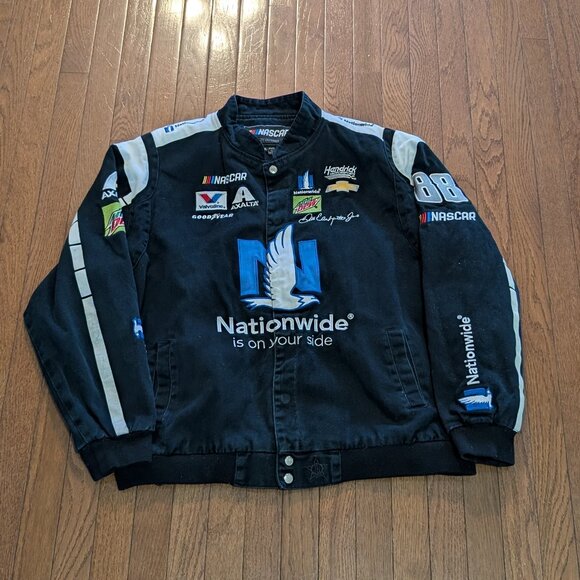 Dale Earnhardt Jr Nationwide JH Design Nascar Jacket - Size XXL - Picture 1 of 4